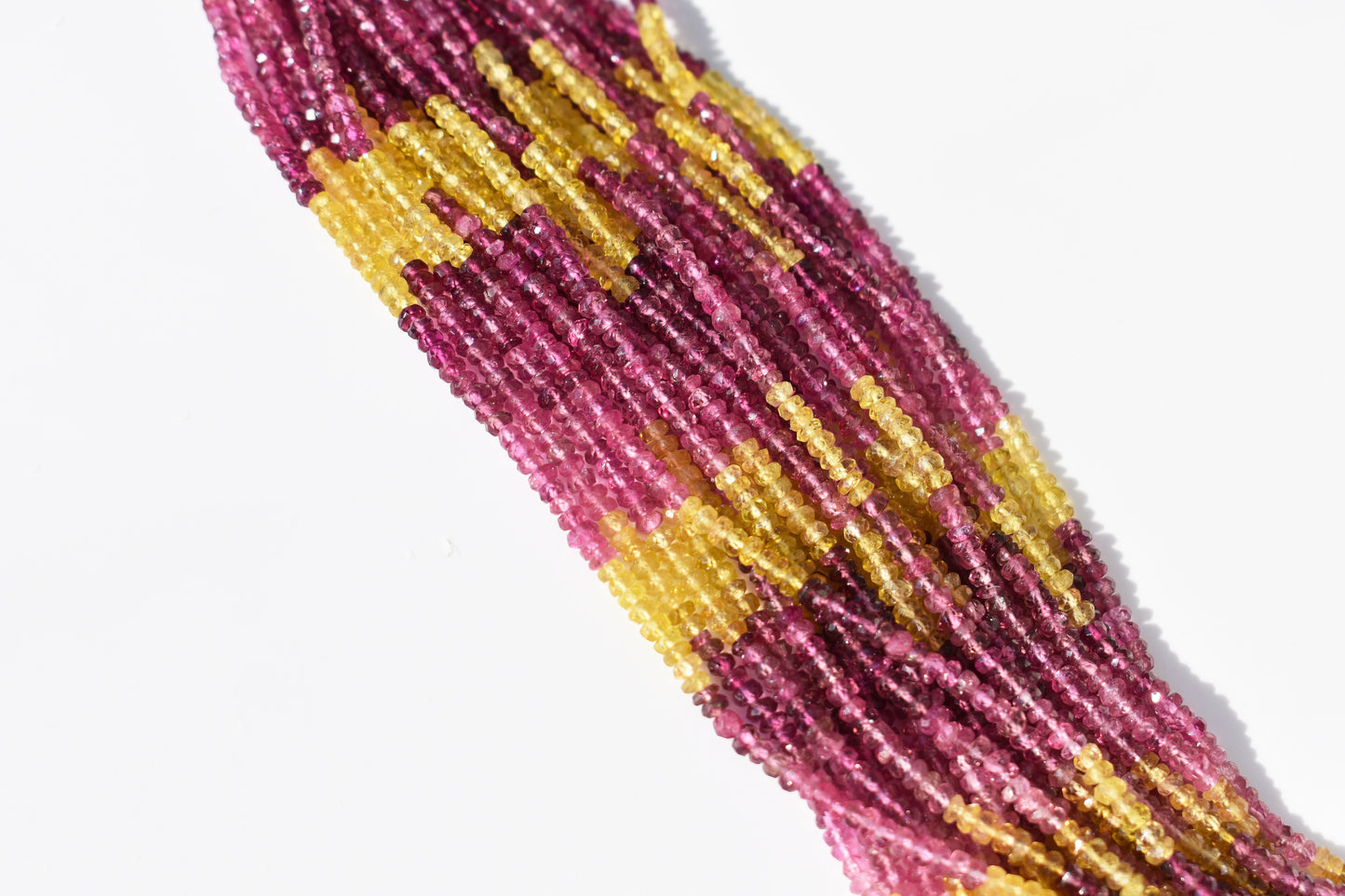 Tourmaline Rondelle Beads 2-2.5mm