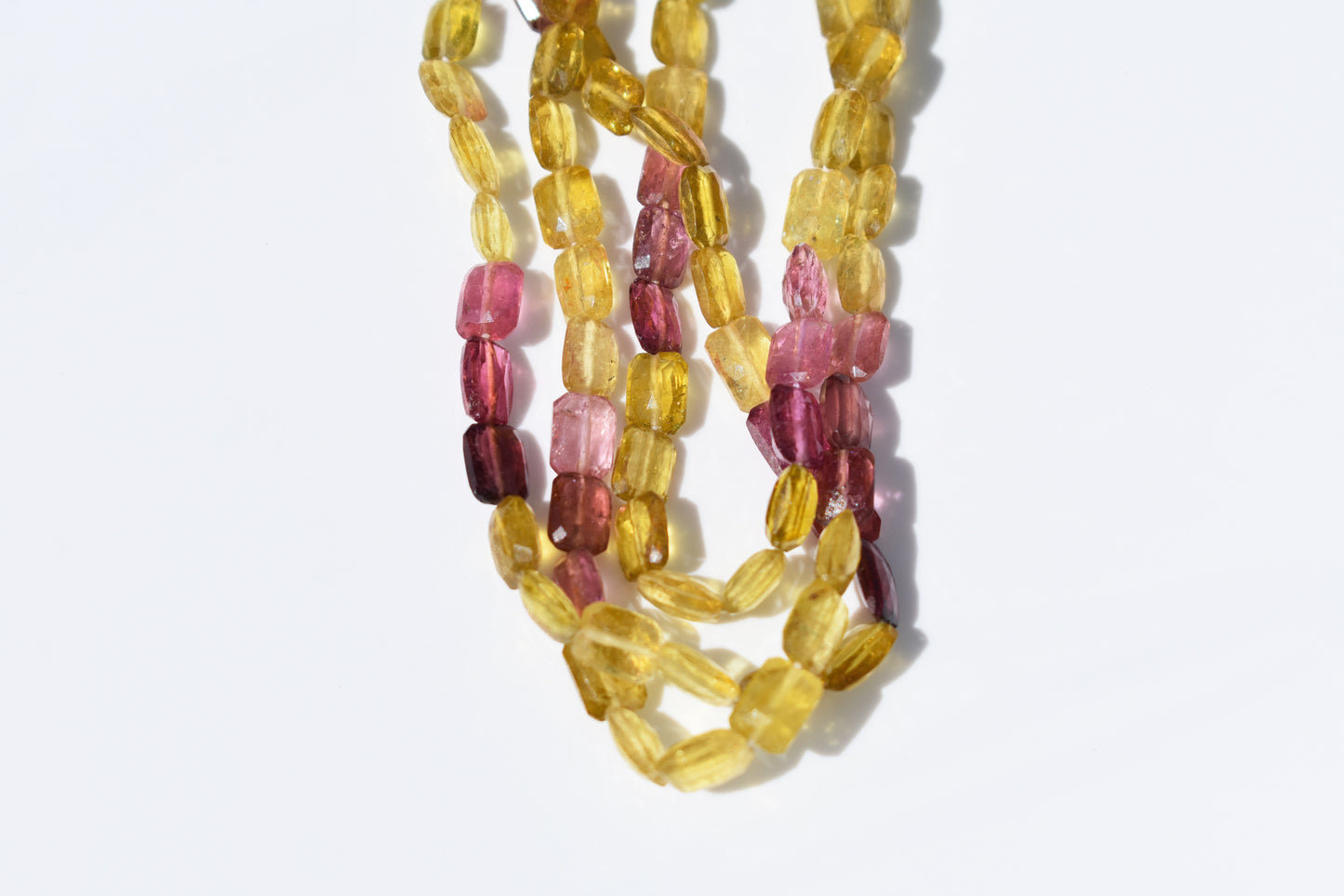 Tourmaline Rectangular Cushion Faceted Beads