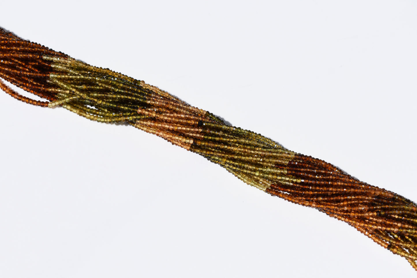 Petro Tourmaline Rondelle Beads 1.5-2mm