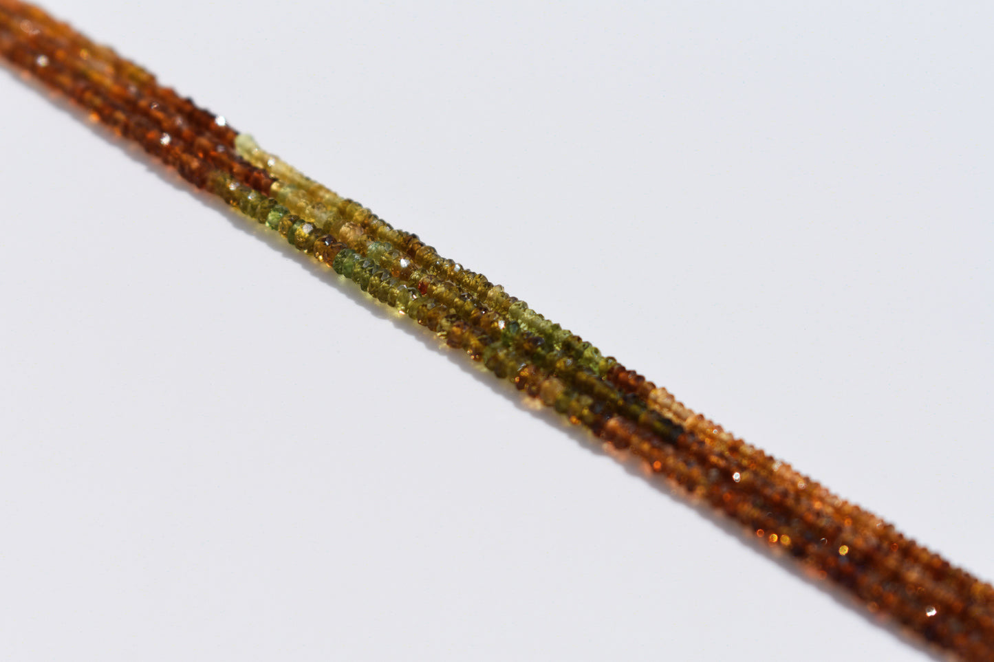 Golden Petro Tourmaline Rondelle Beads 2.5mm
